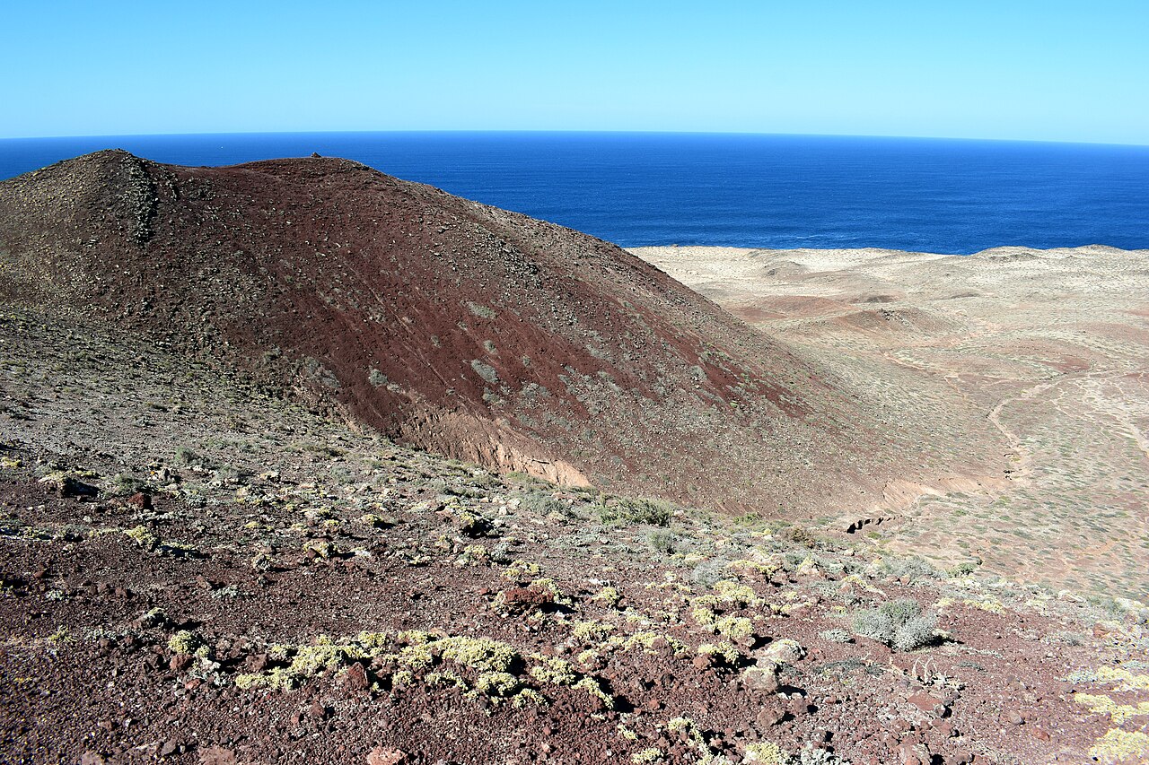 Montaña Amarilla, Sur, La Graciosa