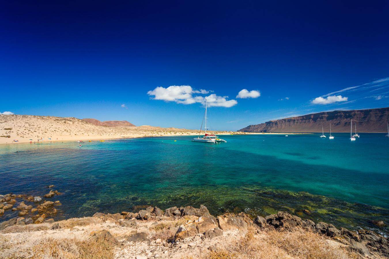 Playa de La Francesa, Sur, La Graciosa